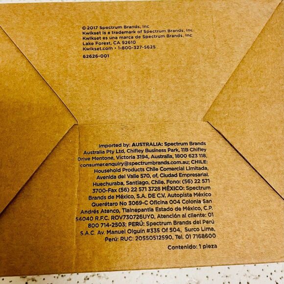 Kwikset Burbank Passage Door Lever Set 407BBL 15 - Picture 13 of 13